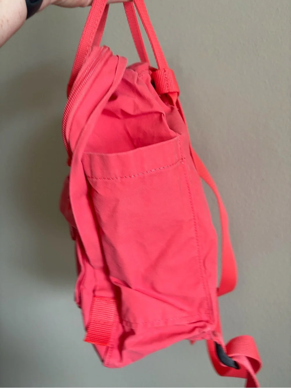 Fjallraven Kanken 23510 Peach Pink Casual Backpack Everyday Outdoor Unisex Bags